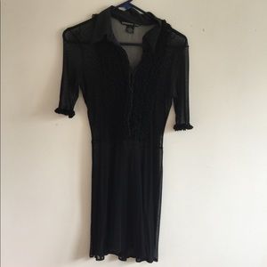 Vivienne Tam Sheer Vintage Dress Size 1